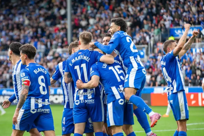 El Alavés, en el puesto 12 del ránking de la Liga en la última década