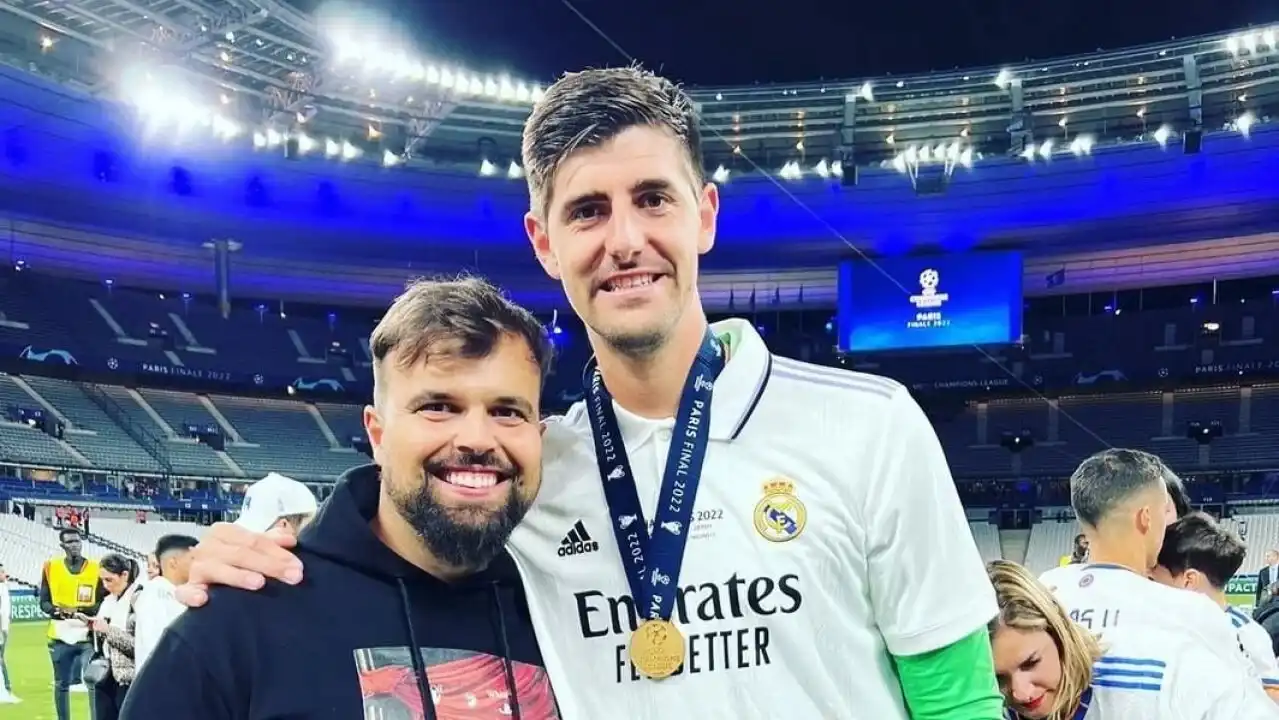 Asier Urbina forma parte del equipo de Thibaut Courtois.