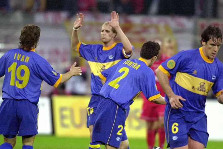 El Deportivo Alavés protagonizó un gran partido en la final de la UEFA en el año 2001.