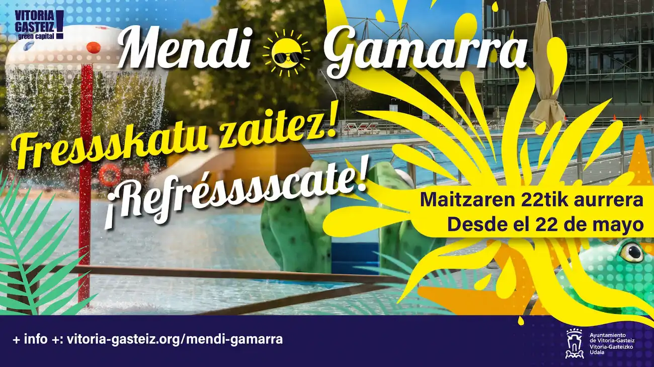 Abren las piscinas de Mendi y Gamarra