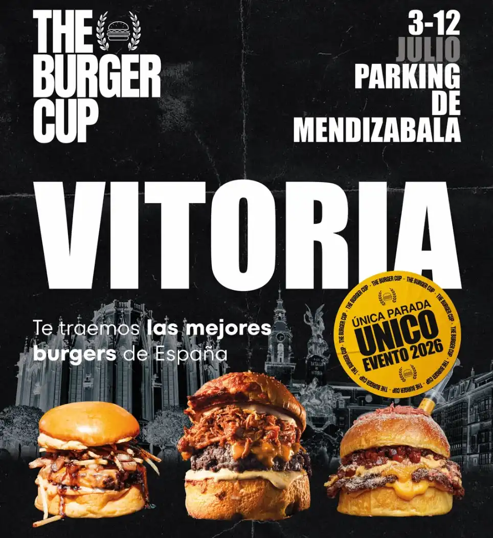 The Burger Cup llega a Vitoria