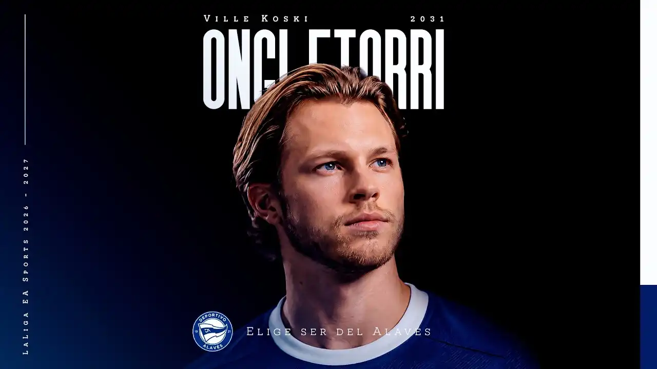 Ville Koski será jugador del Deportivo Alavés hasta 2031.