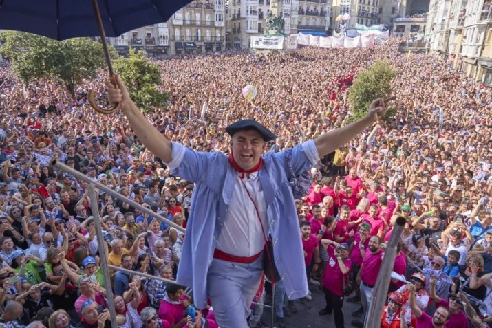 Celedón, un símbolo de Vitoria-Gasteiz.