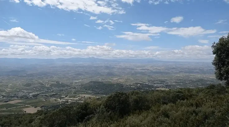 Las impresionantes vistas del Balcón de la Rioja.
