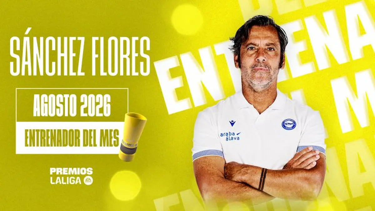 El Alavés baila en el podio de LaLiga al ritmo del mejor entrenador: Quique